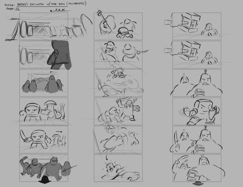 Bread's Boss Encounter - Thumbnails