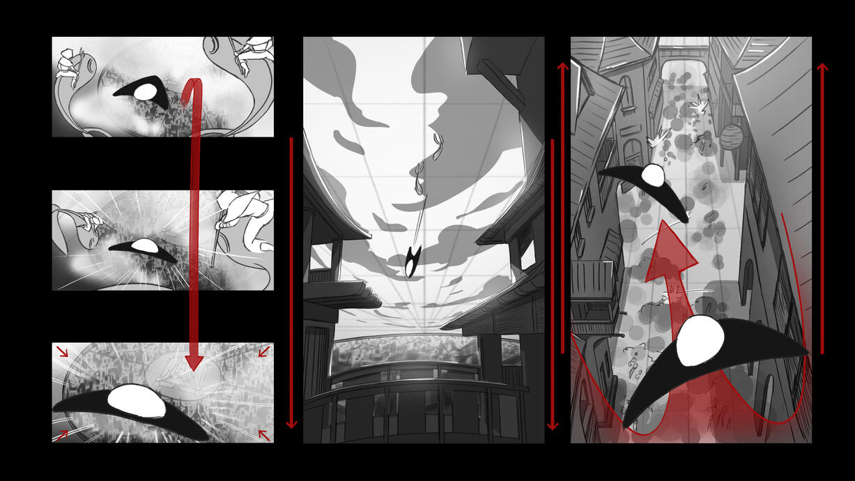 City of Vizier - Storyboards