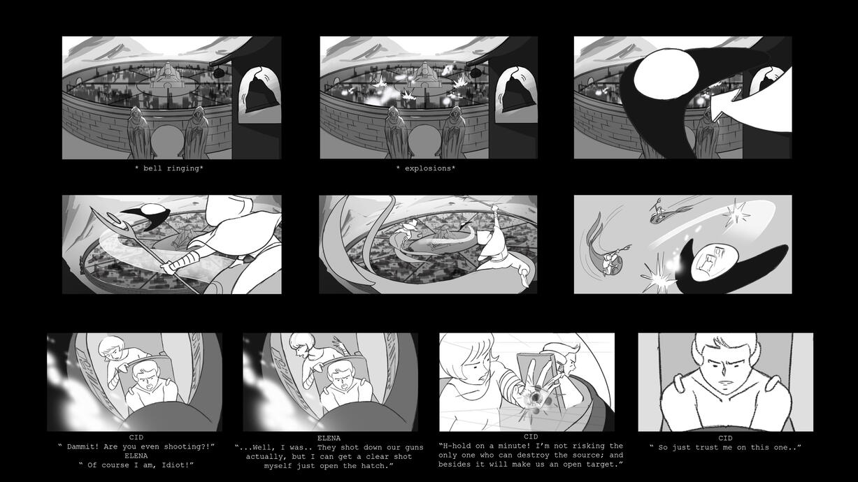City of Vizier - Storyboards