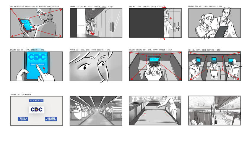 Clark: It Works. Like a Dream - Storyboards