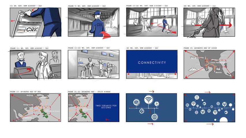 Clark: It Works. Like a Dream - Storyboards