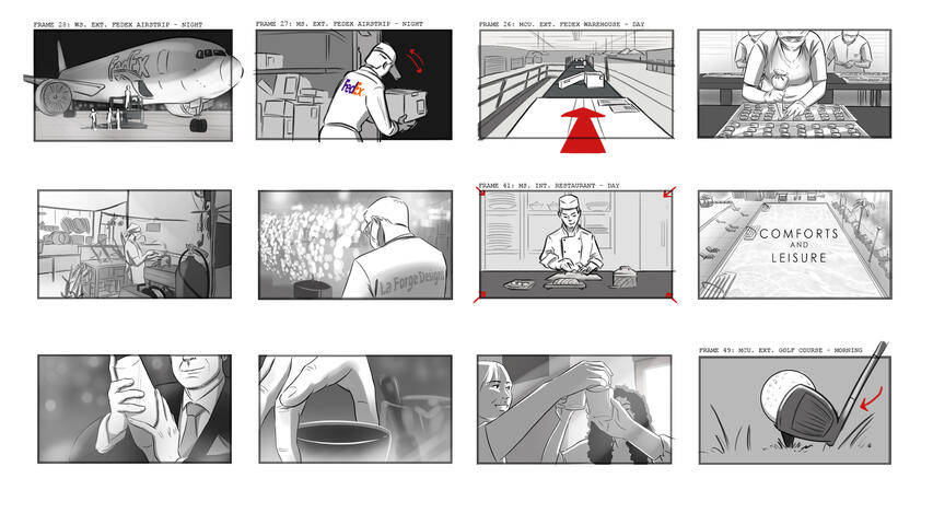 Clark: It Works. Like a Dream - Storyboards