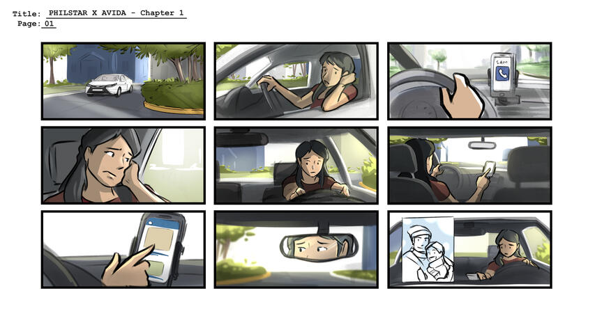 AVIDA Episode 1 - Storyboard