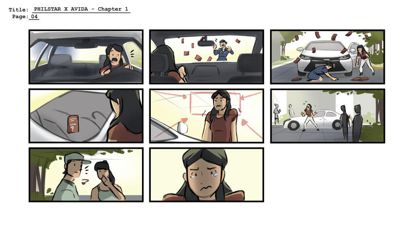 AVIDA Episode 1 - Storyboard