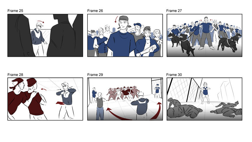 No Match (Official Music Video) - Storyboards