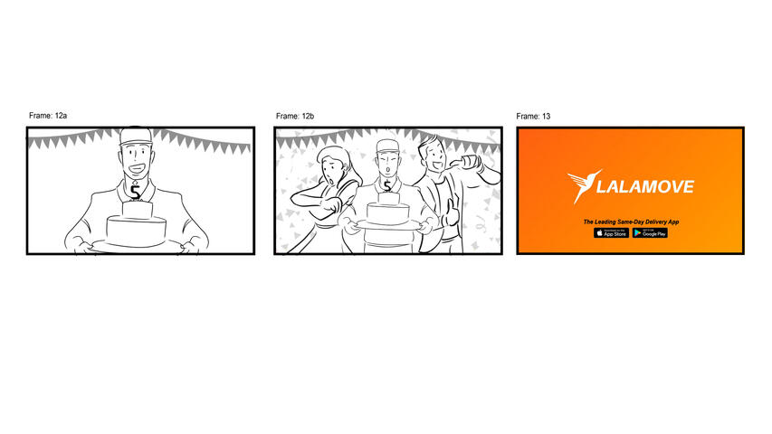 Lalamove - Storyboards