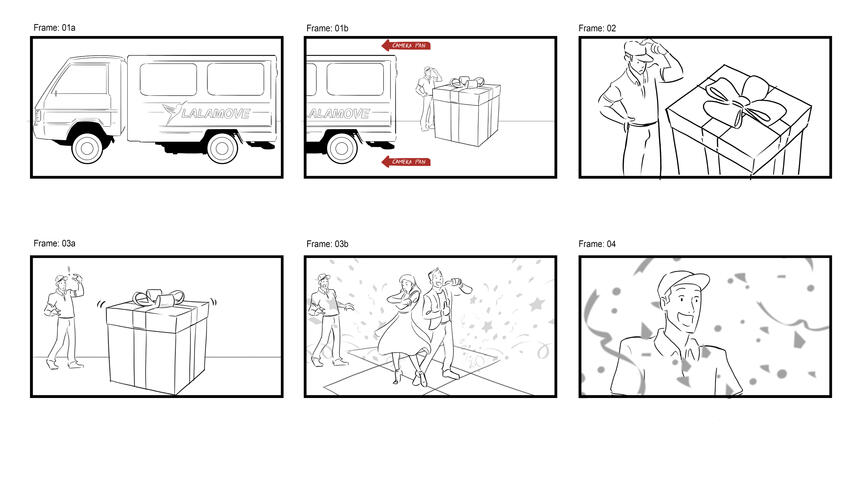 Lalamove - Storyboards