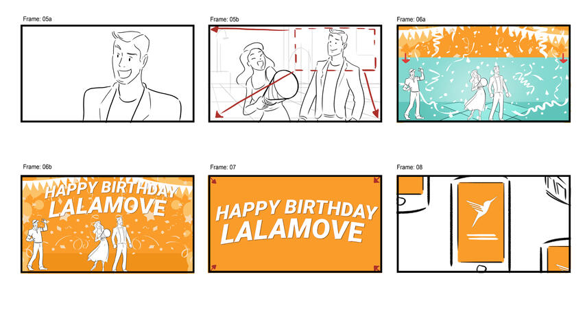 Lalamove - Storyboards