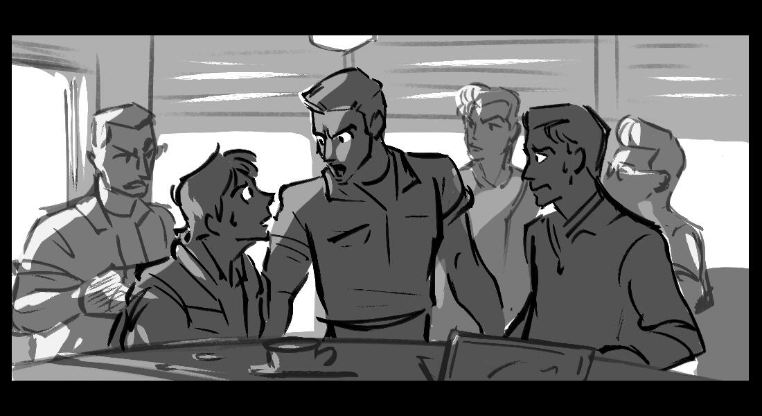 "Back to the Future" shot studies (2024)