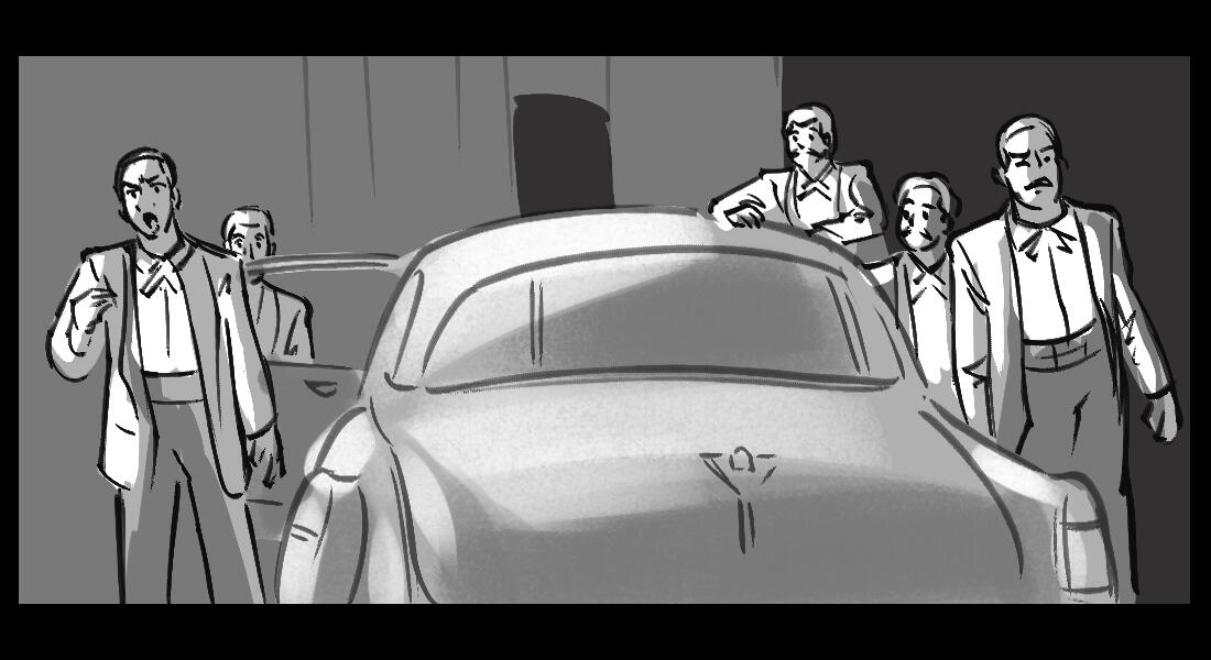 "Back to the Future" shot studies (2024)