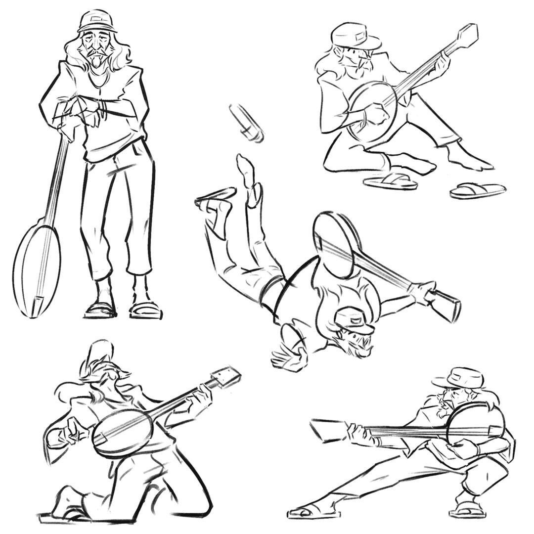 Life drawing Pile 1 (2023)