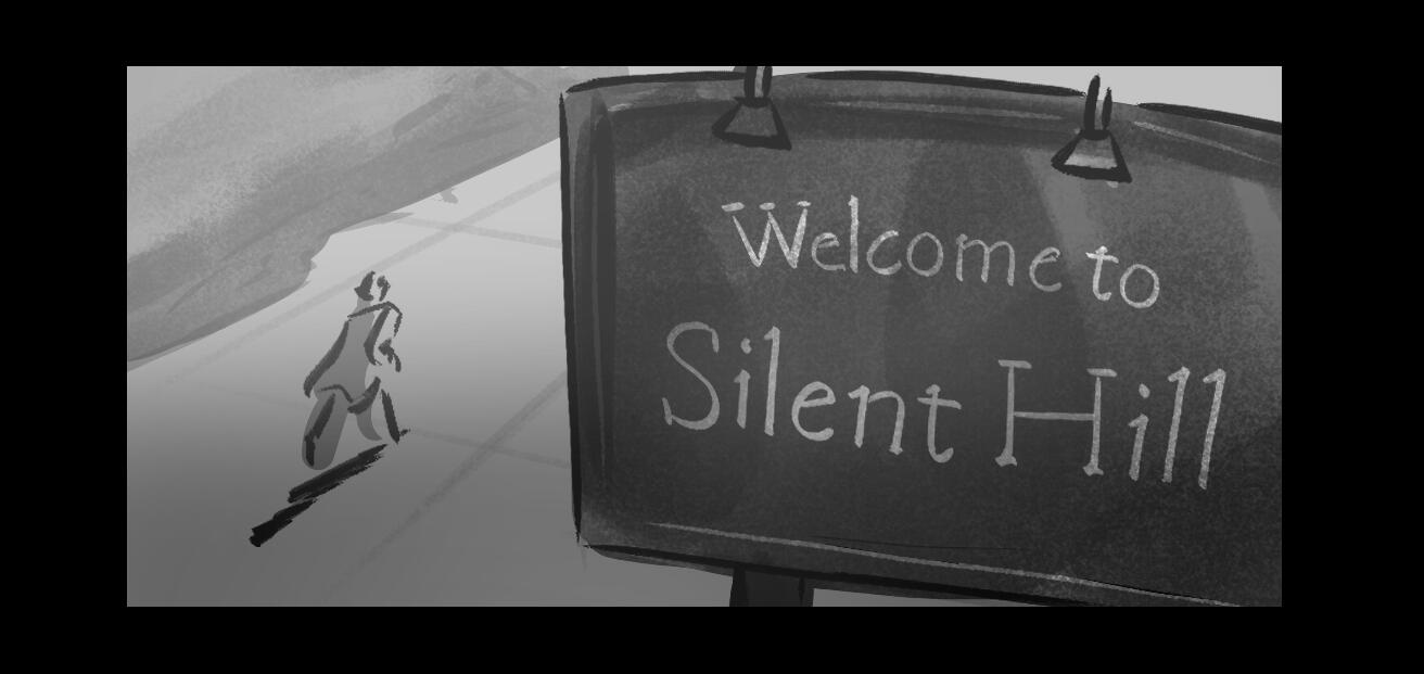 "Silent Hill" shot studies (2024)