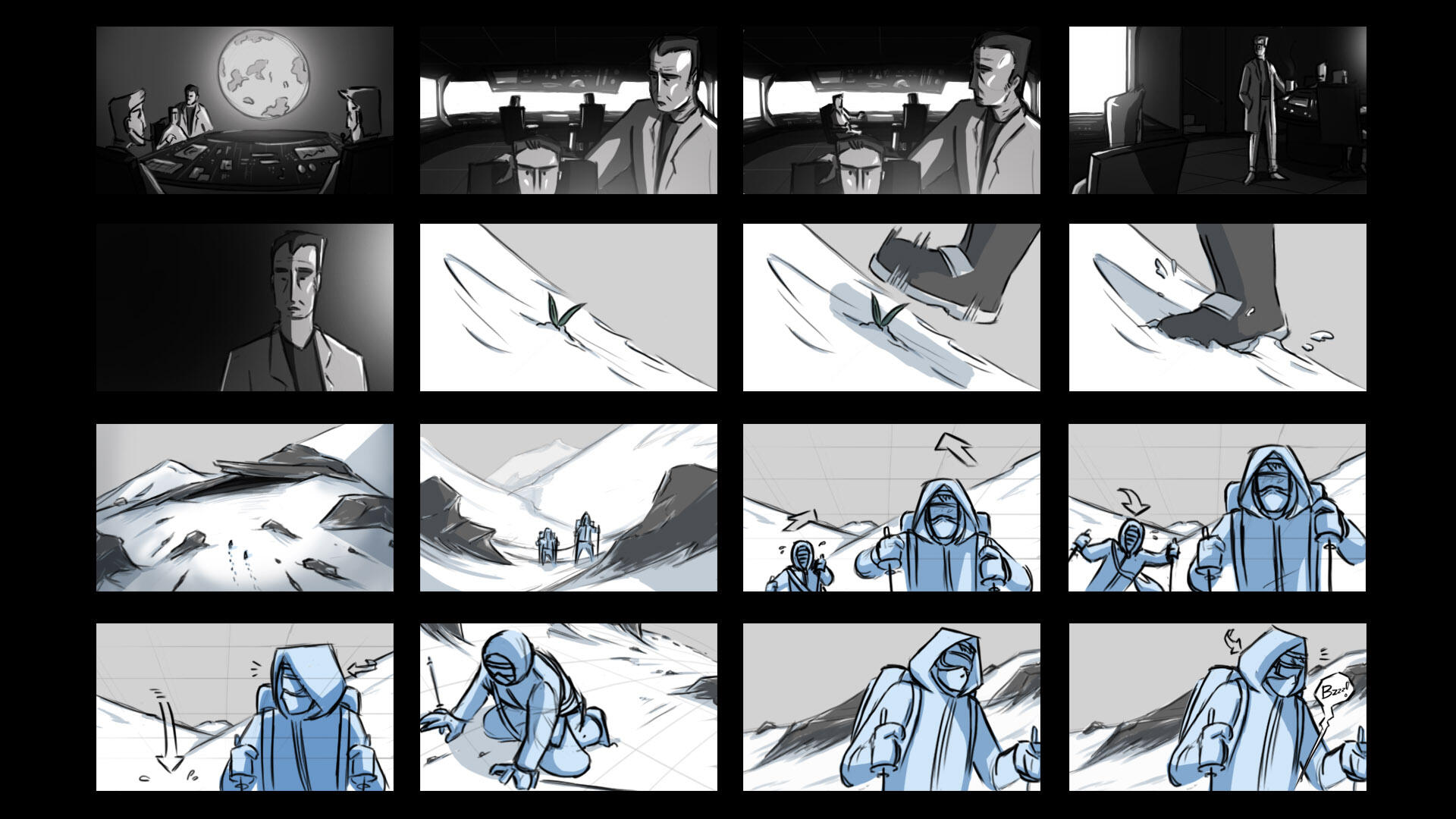 Hollow Earth (scrap boards)