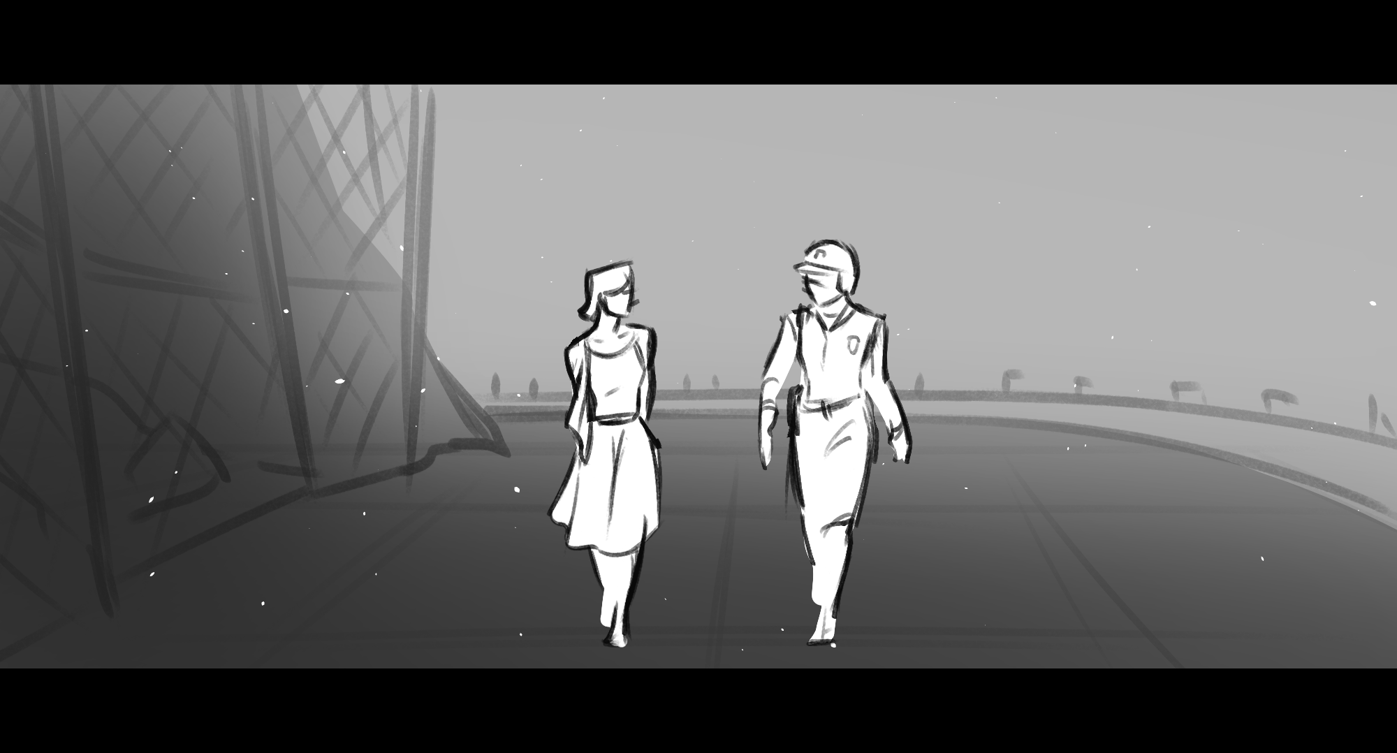 "Silent Hill" shot studies (2025)