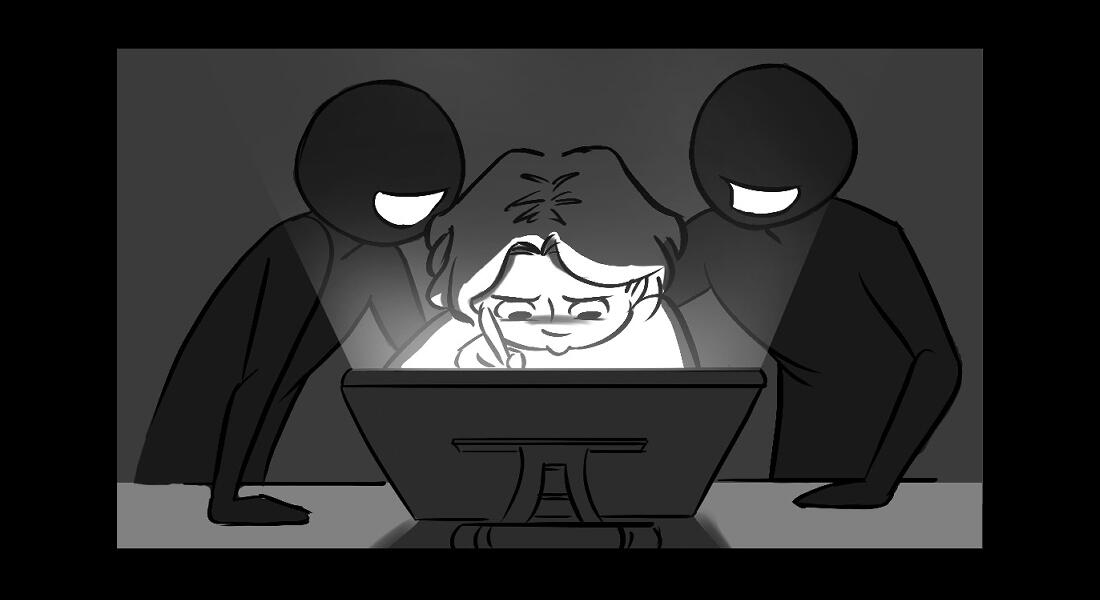 "Clarity" personal storyboard (2021)