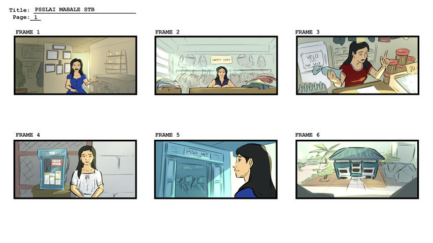 PSSLAI: Mabale - Storyboard