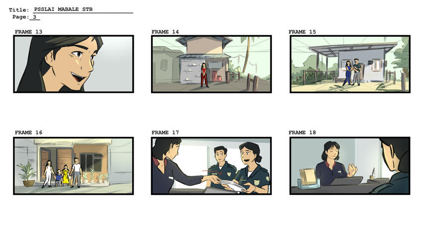 PSSLAI: Mabale - Storyboard