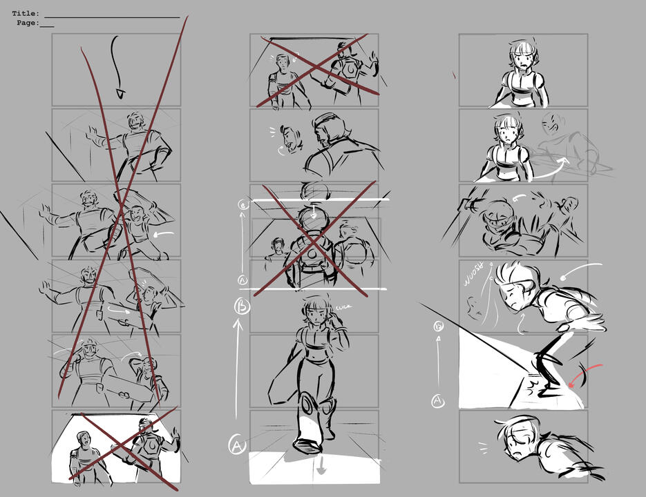 SKY Dives In - Thumbnails (initial draft)